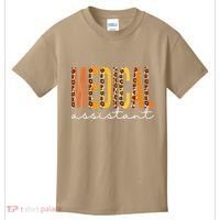 Funny Cute Medical Assistant Leopard Fall Autumn Lovers Thanksgiving Kids T-Shirt thumb 0