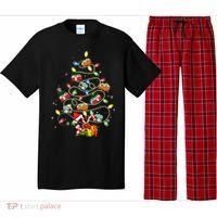 Funny Camping Merry Christmas Tree Campers Xmas Holiday Gift Pajama Set thumb 0