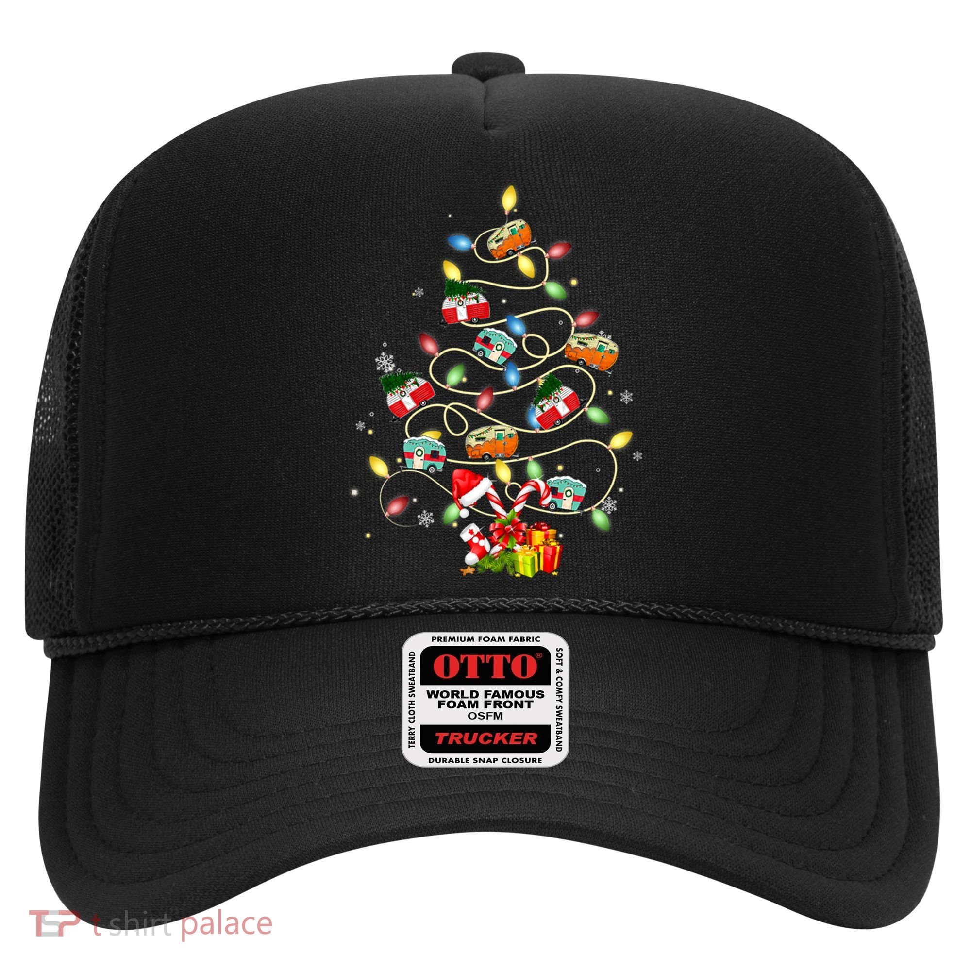 Funny Camping Merry Christmas Tree Campers Xmas Holiday Gift Hat