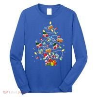 Funny Camping Merry Christmas Tree Campers Xmas Holiday Gift Long Sleeve Shirt thumb 0