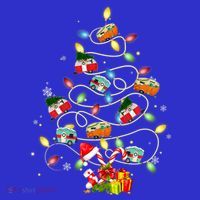 Funny Camping Merry Christmas Tree Campers Xmas Holiday Gift Women's Tank Top thumb 5