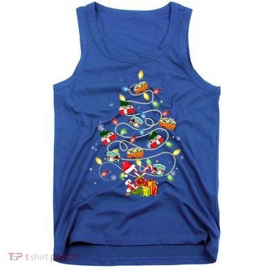 Funny Camping Merry Christmas Tree Campers Xmas Holiday Gift Tank Top