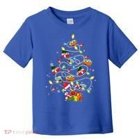 Funny Camping Merry Christmas Tree Campers Xmas Holiday Gift Toddler T-Shirt thumb 0