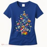 Funny Camping Merry Christmas Tree Campers Xmas Holiday Gift Women's T-Shirt thumb 0
