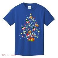 Funny Camping Merry Christmas Tree Campers Xmas Holiday Gift Kids T-Shirt thumb 0