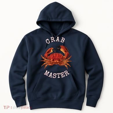 FUN CRAB MASTER I LOVE CRABBING & FISHING SEAFOOD HUNTER Hoodie