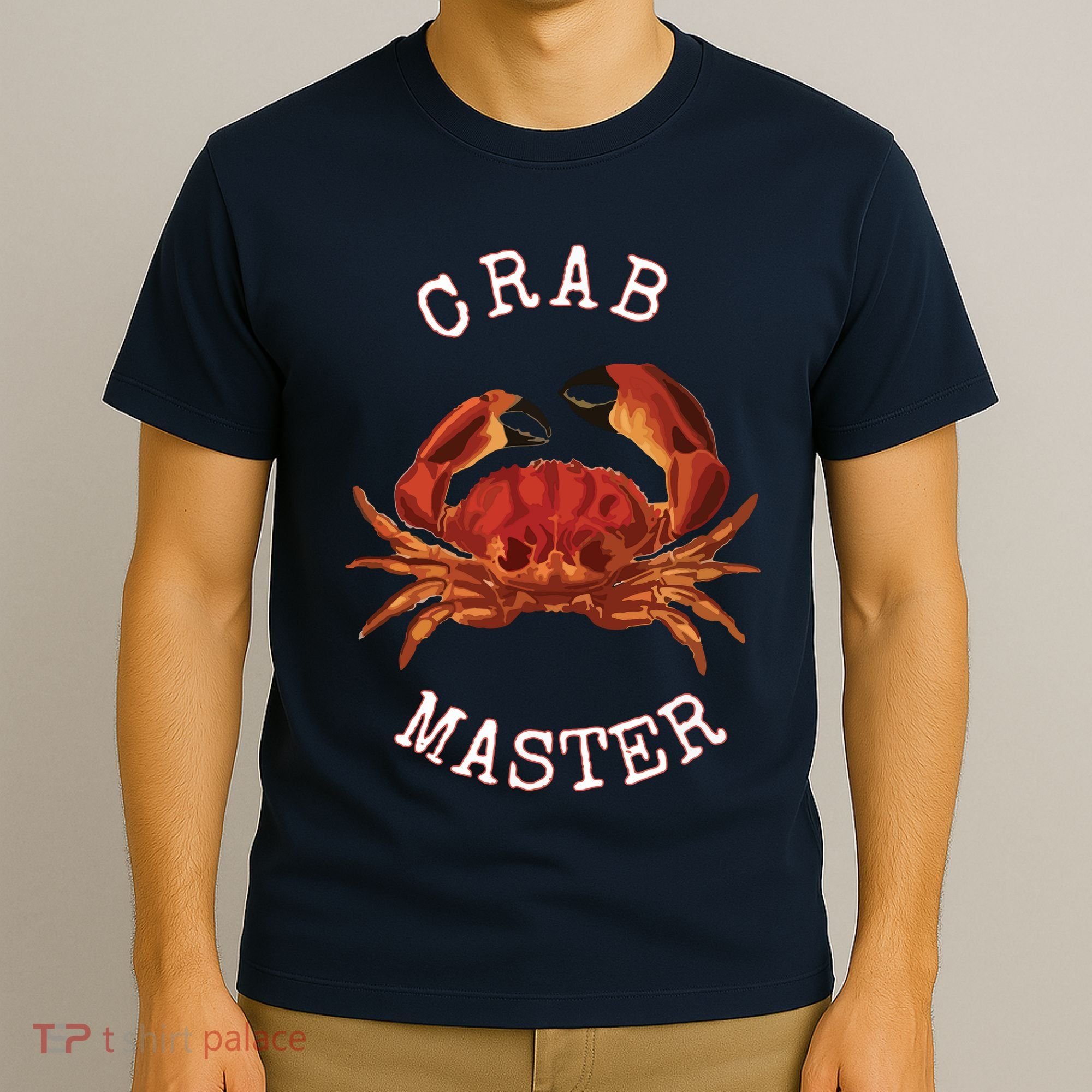 FUN CRAB MASTER I LOVE CRABBING & FISHING SEAFOOD HUNTER T-Shirt