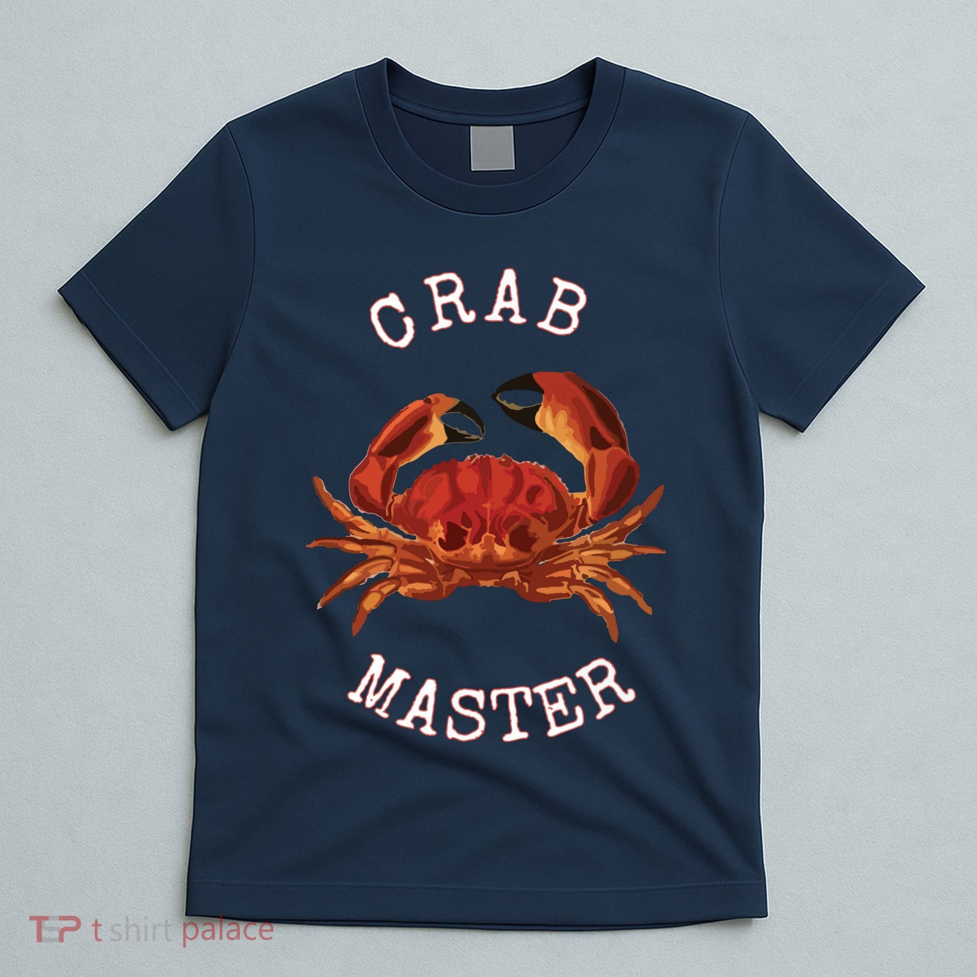 FUN CRAB MASTER I LOVE CRABBING & FISHING SEAFOOD HUNTER T-Shirt