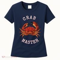 FUN CRAB MASTER I LOVE CRABBING & FISHING SEAFOOD HUNTER Women's T-Shirt thumb 0