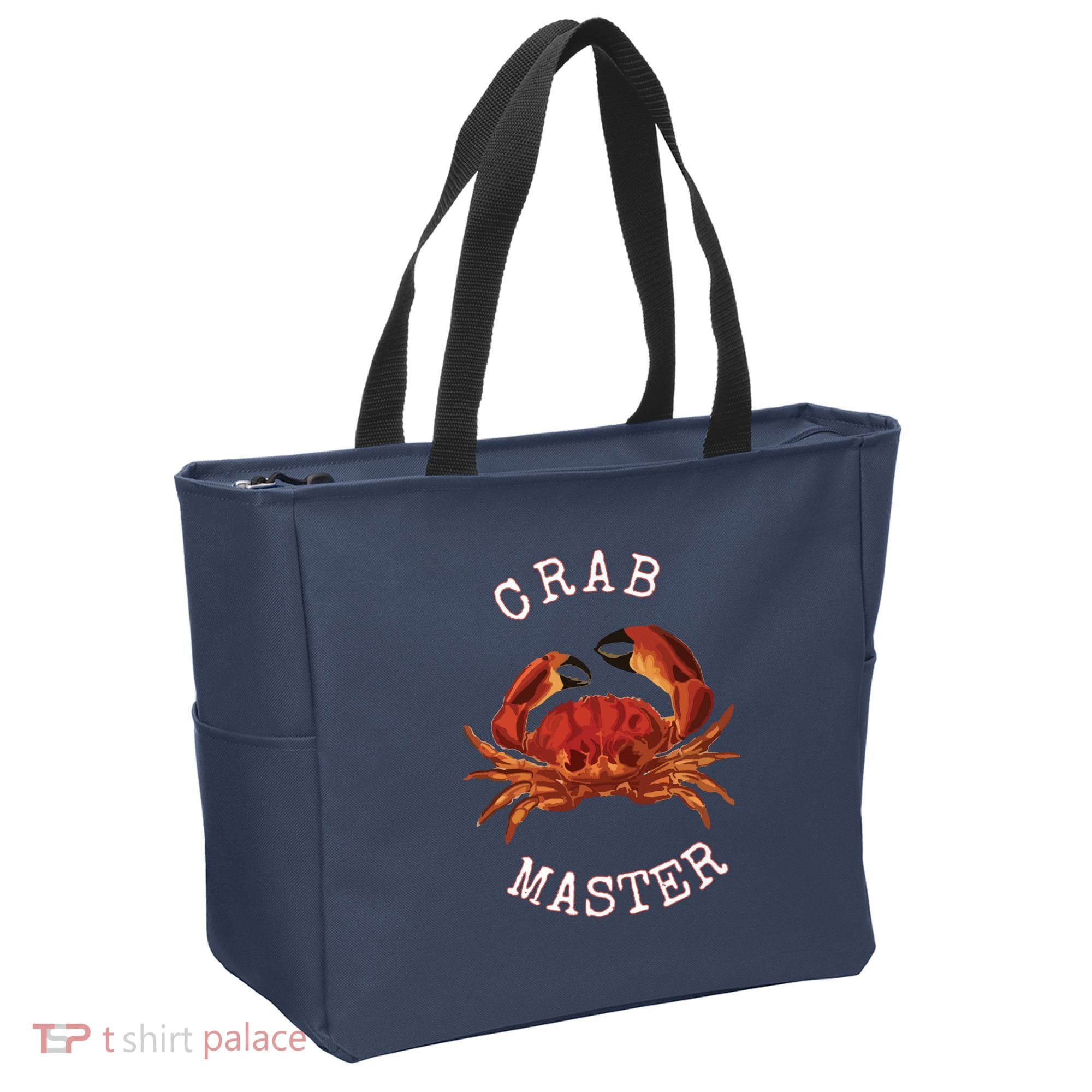 FUN CRAB MASTER I LOVE CRABBING & FISHING SEAFOOD HUNTER Tote Bag