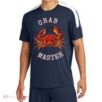 FUN CRAB MASTER I LOVE CRABBING & FISHING SEAFOOD HUNTER Sport-Tek Competitor United Soccer Jersey thumb 0