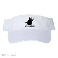 Funny Cat Not A Hugger Sarcastic Cat Saying Visor thumb 0