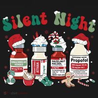 Funny Christmas Nurse Medical Christmas Icu Nicu Rn Er Nurse Women's Hoodie thumb 2