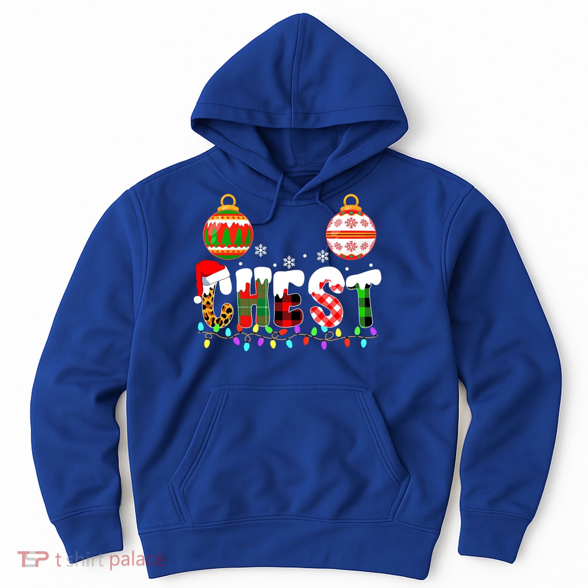 Funny Chest Nuts Couples Christmas Chestnuts Adult Matching Gift Hoodie