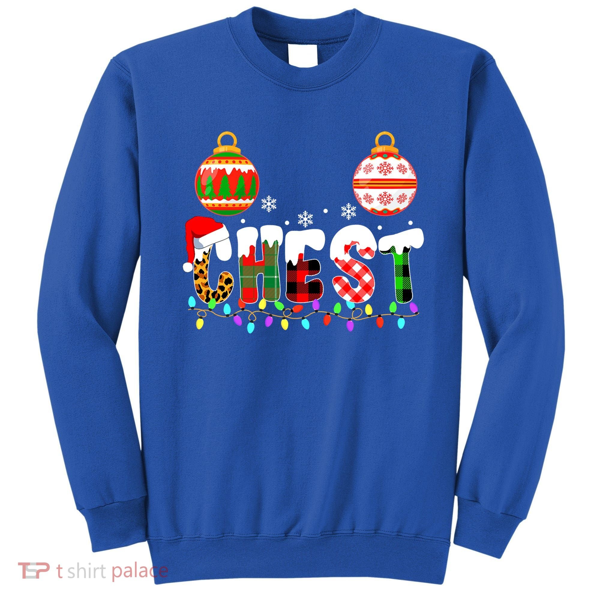 Funny Chest Nuts Couples Christmas Chestnuts Adult Matching Gift Sweatshirt