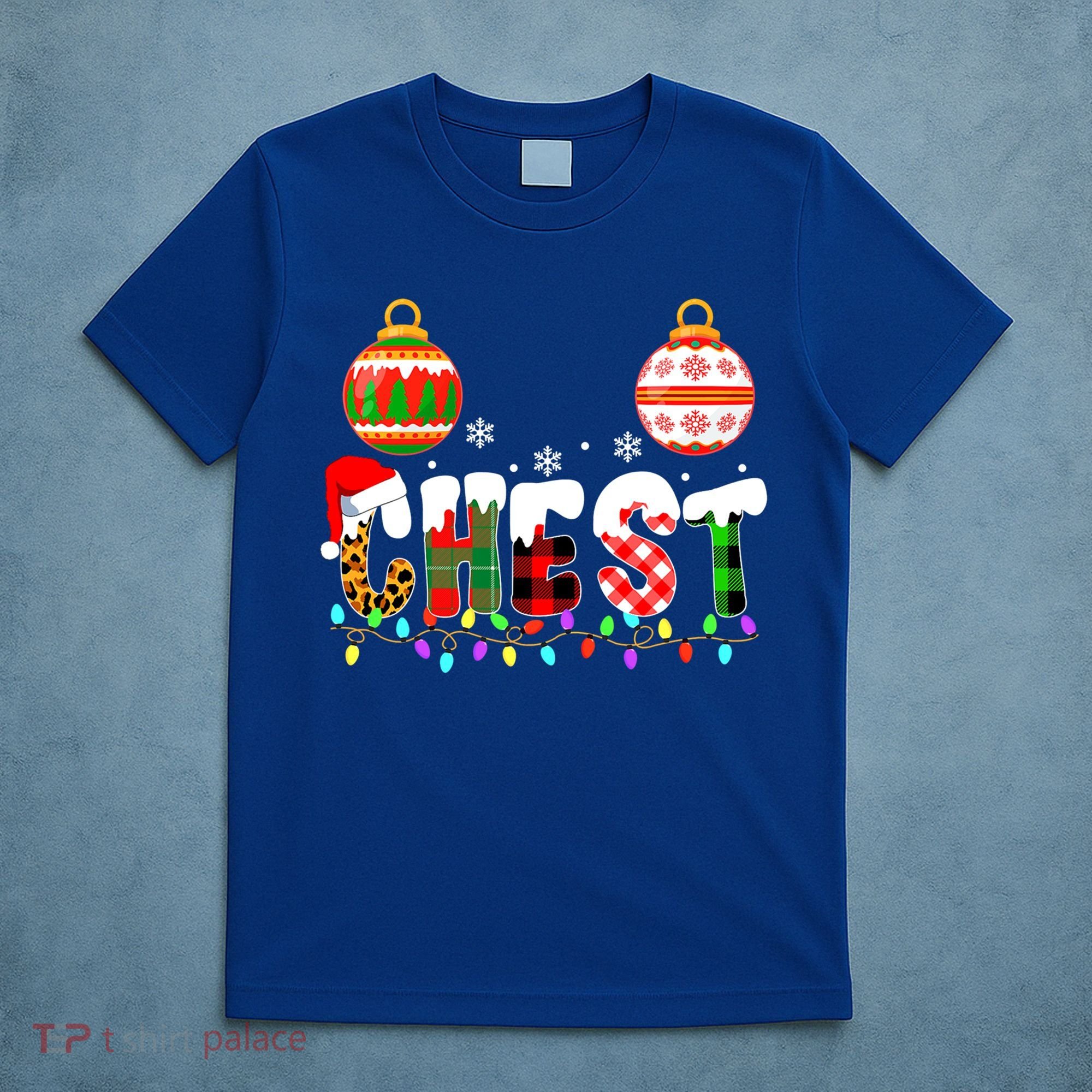 Funny Chest Nuts Couples Christmas Chestnuts Adult Matching Gift T-Shirt
