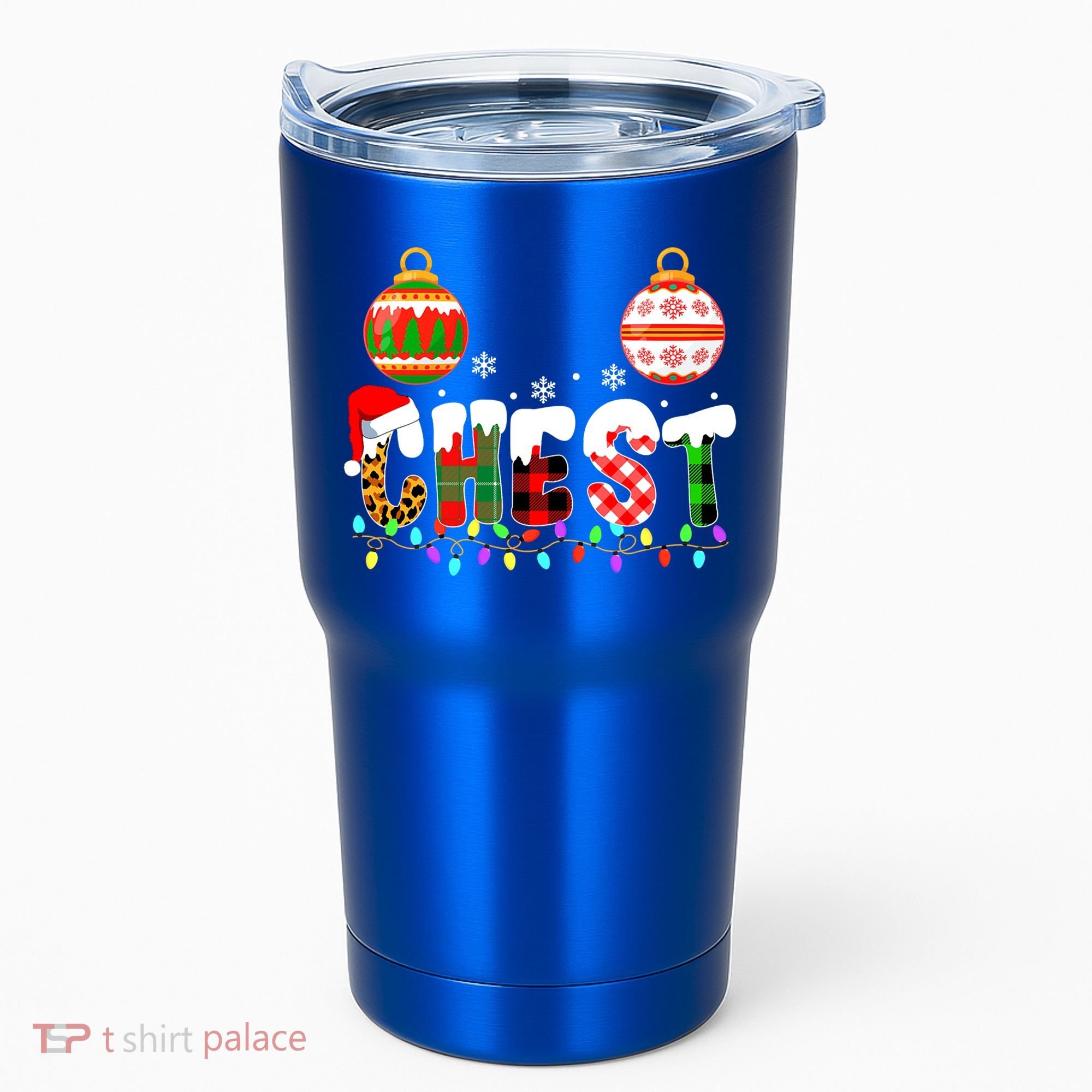 Funny Chest Nuts Couples Christmas Chestnuts Adult Matching Gift Tumbler
