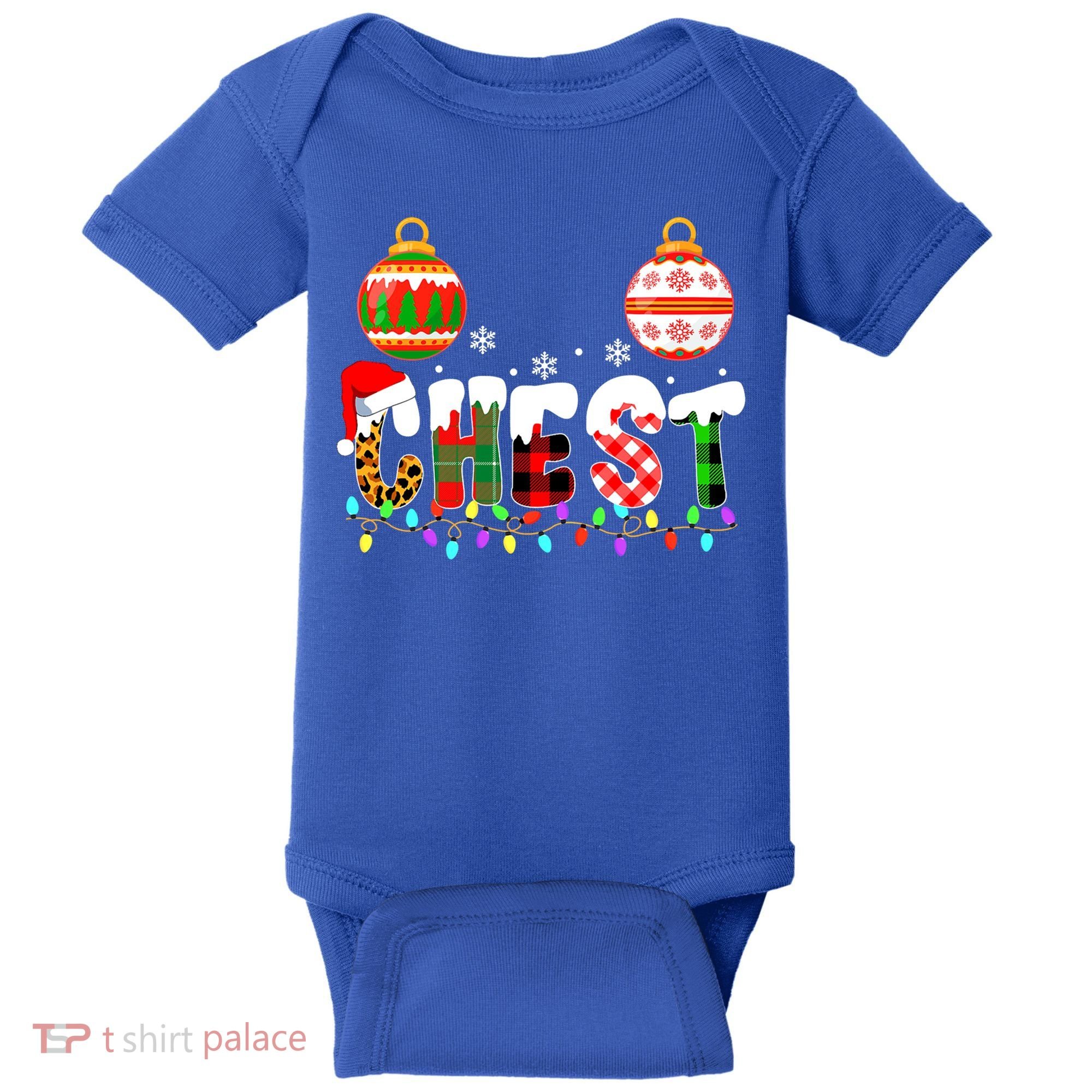 Funny Chest Nuts Couples Christmas Chestnuts Adult Matching Gift Baby Bodysuit