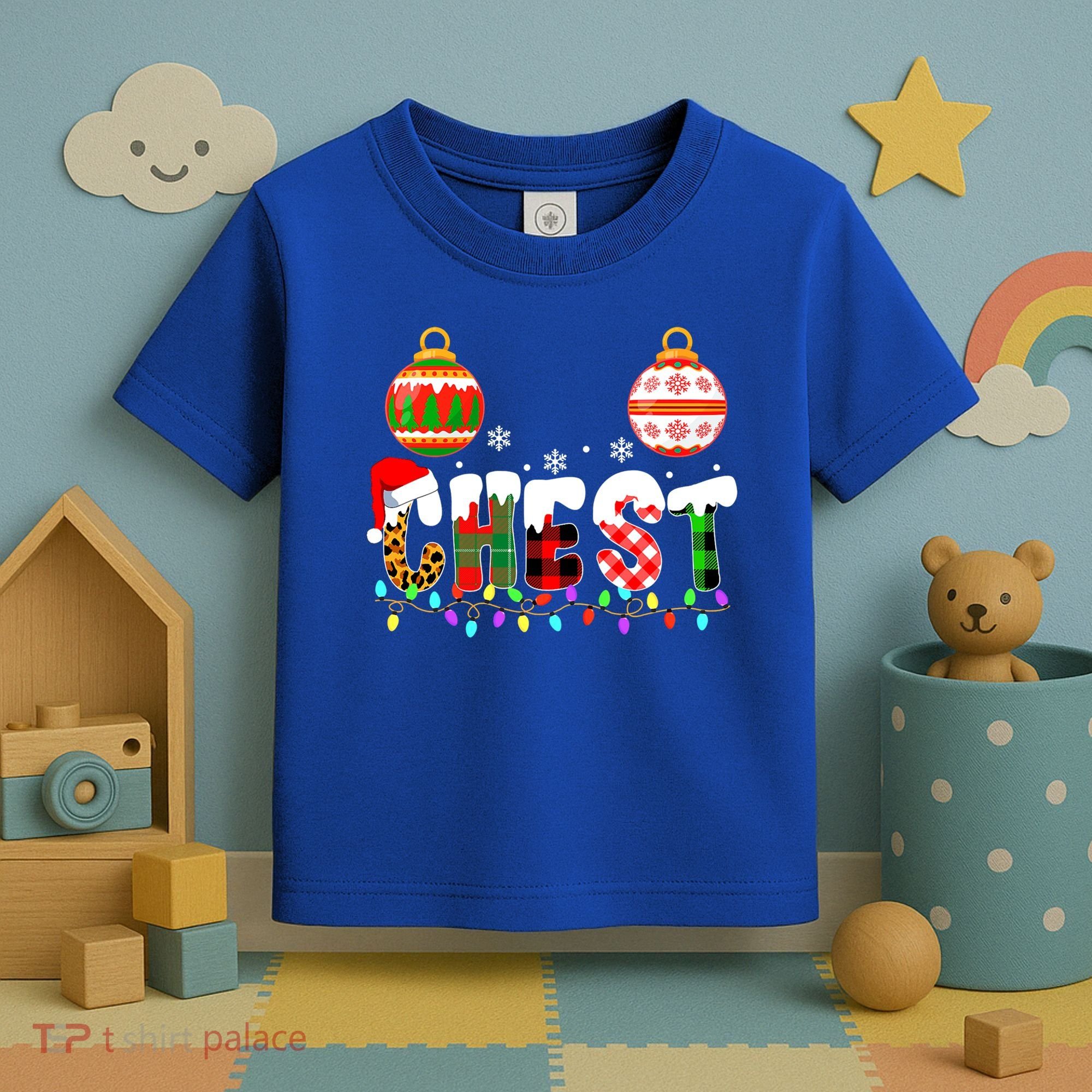 Funny Chest Nuts Couples Christmas Chestnuts Adult Matching Gift Toddler T-Shirt