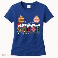 Funny Chest Nuts Couples Christmas Chestnuts Adult Matching Gift Women's T-Shirt thumb 0