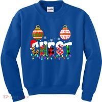 Funny Chest Nuts Couples Christmas Chestnuts Adult Matching Gift Kids Sweatshirt thumb 0