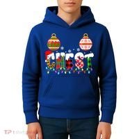 Funny Chest Nuts Couples Christmas Chestnuts Adult Matching Gift Kids Hoodie thumb 4