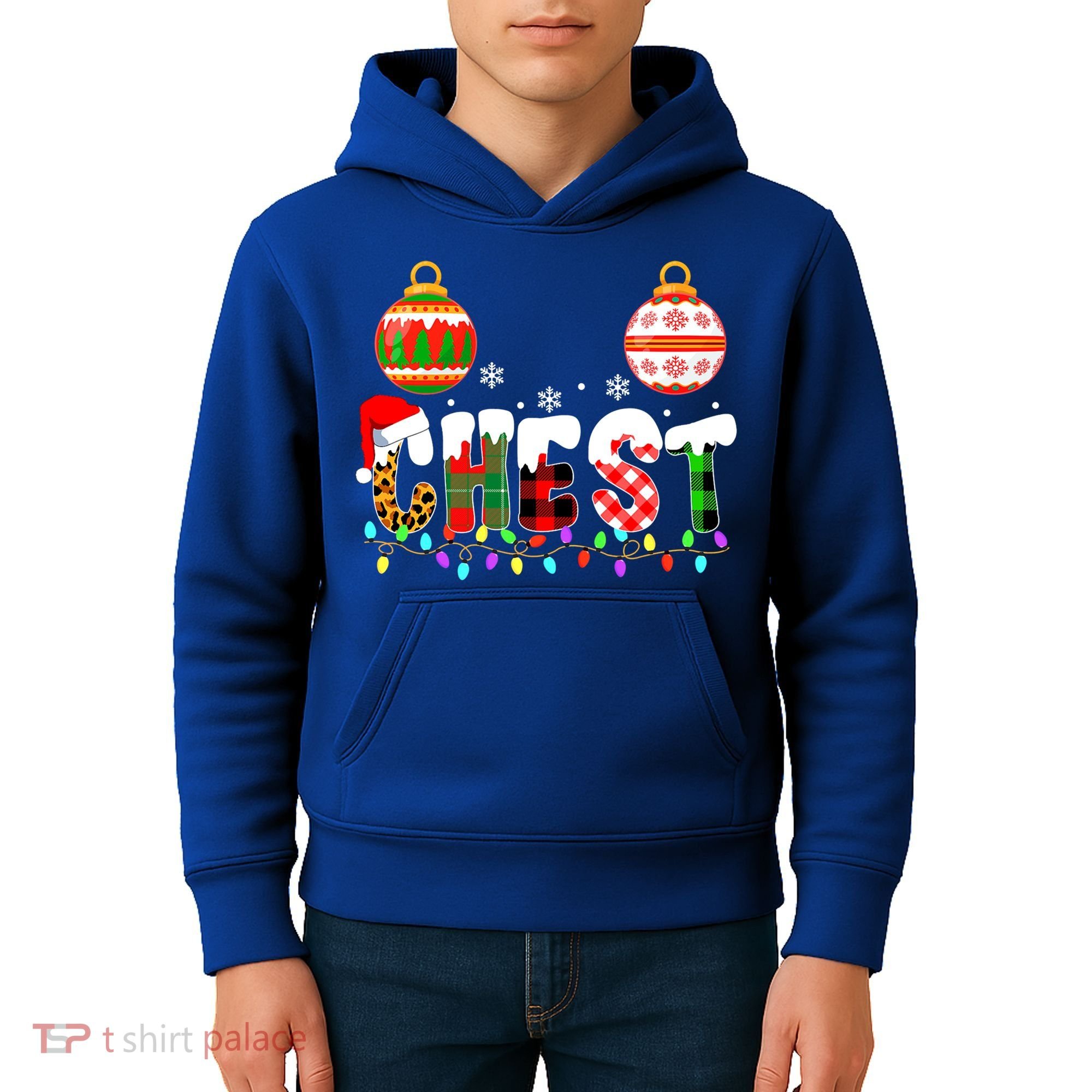 Funny Chest Nuts Couples Christmas Chestnuts Adult Matching Gift Kids Hoodie