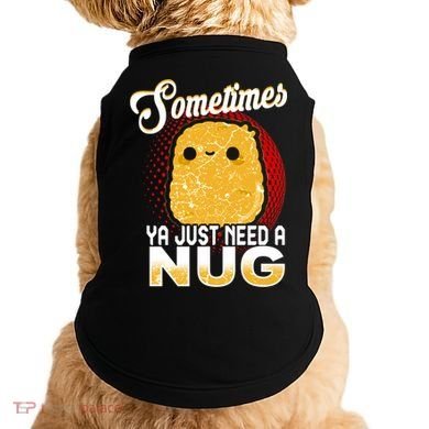 Funny Chicken Nugget Fast Food Cool Gift Doggie Tank