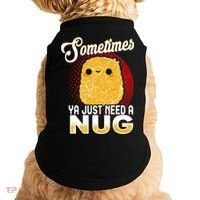 Funny Chicken Nugget Fast Food Cool Gift Doggie Tank thumb 0