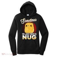 Funny Chicken Nugget Fast Food Cool Gift Women's Hoodie thumb 0