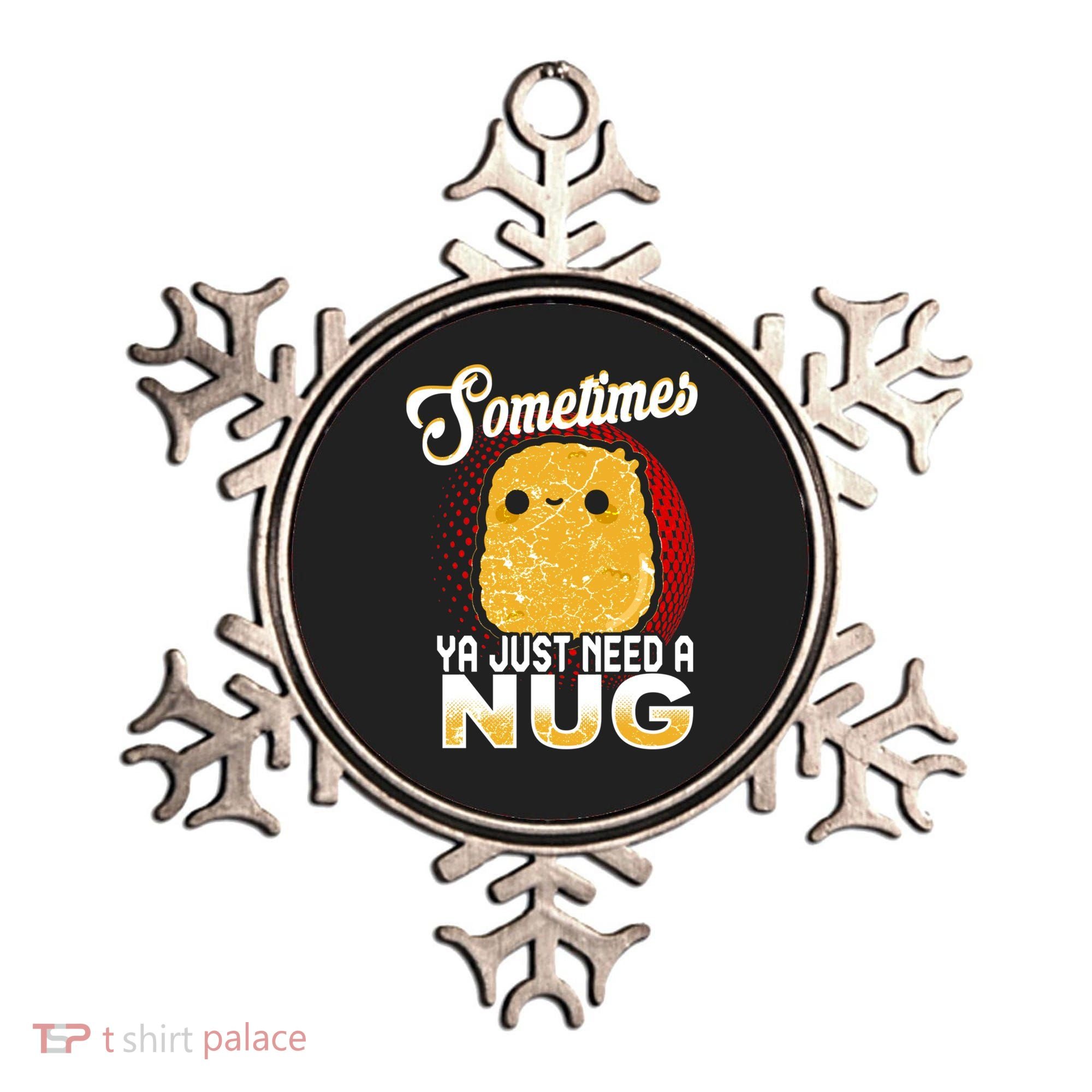Funny Chicken Nugget Fast Food Cool Gift Ornament