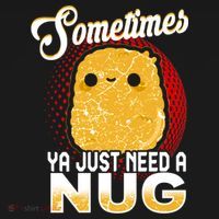 Funny Chicken Nugget Fast Food Cool Gift Ornament thumb 1