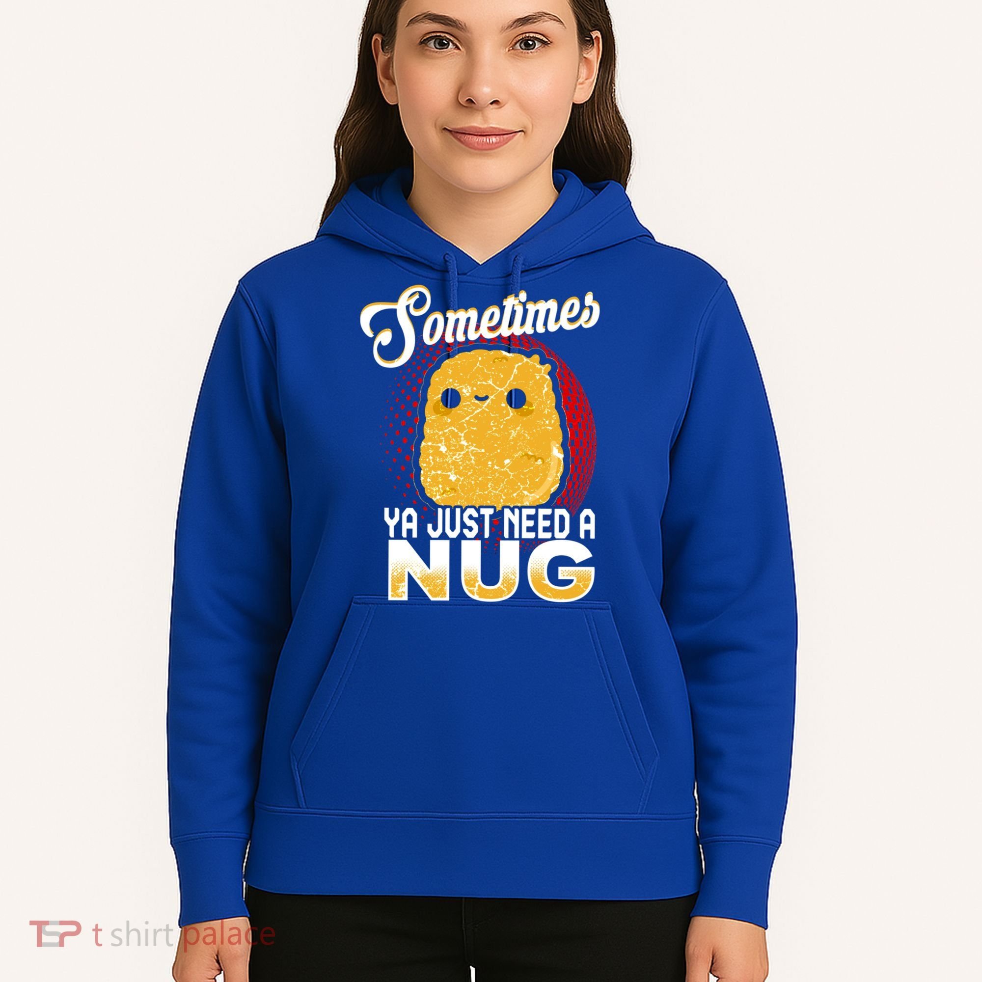 Funny Chicken Nugget Fast Food Cool Gift Hoodie