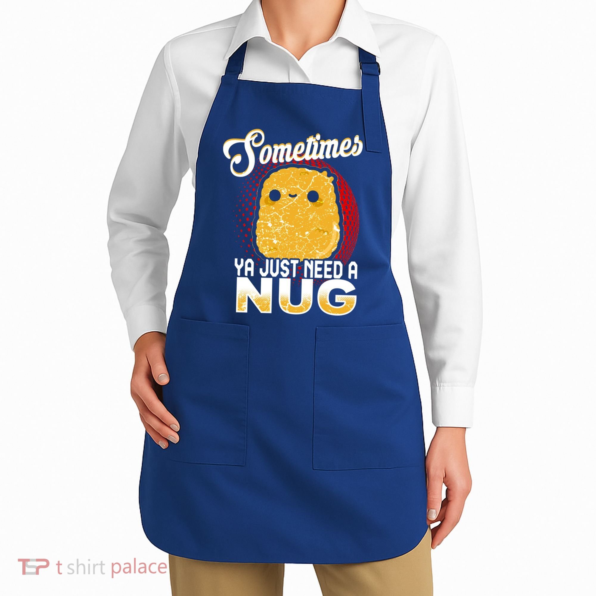 Funny Chicken Nugget Fast Food Cool Gift Apron