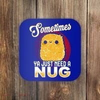 Funny Chicken Nugget Fast Food Cool Gift Coaster thumb 0