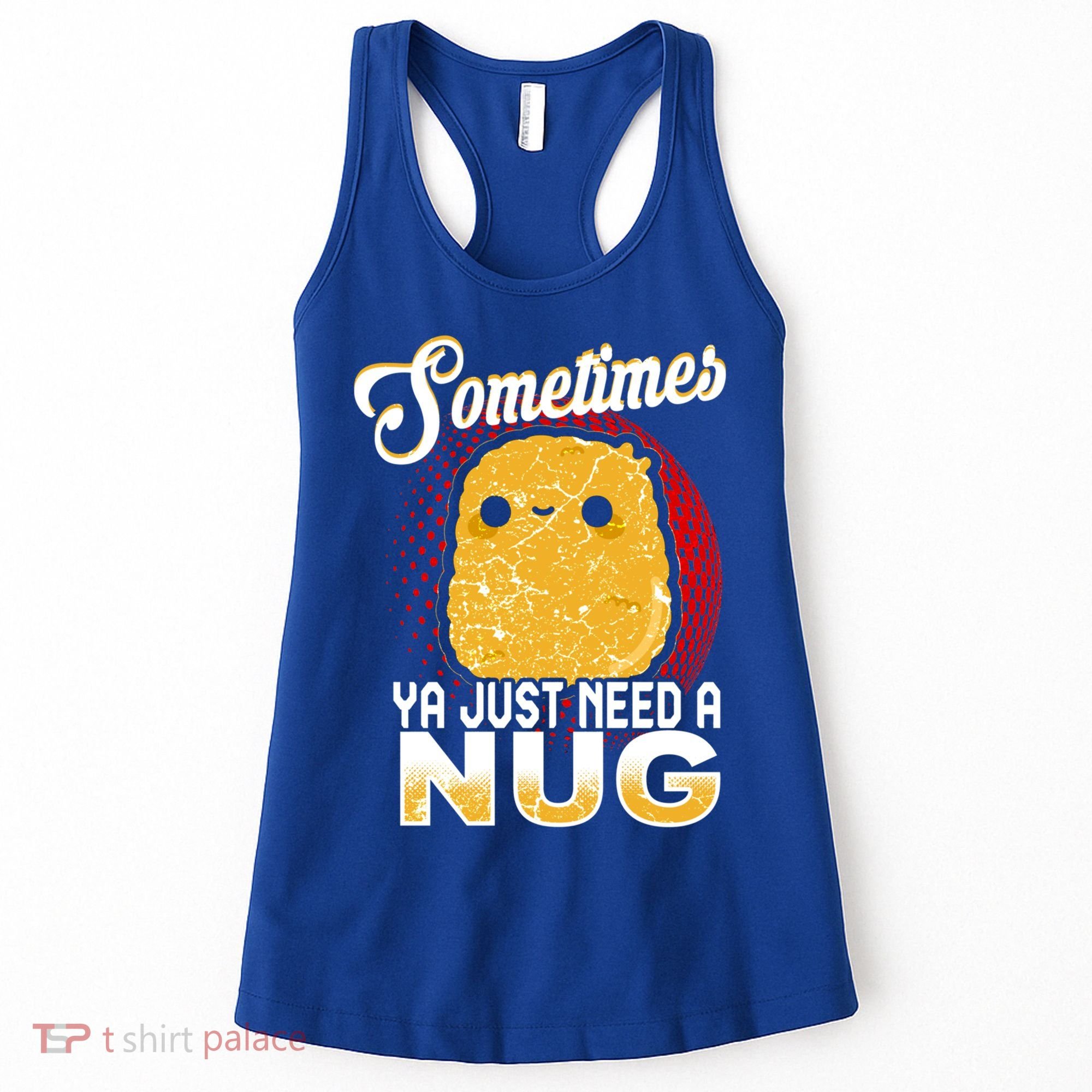 Funny Chicken Nugget Fast Food Cool Gift Women's Tank Top
