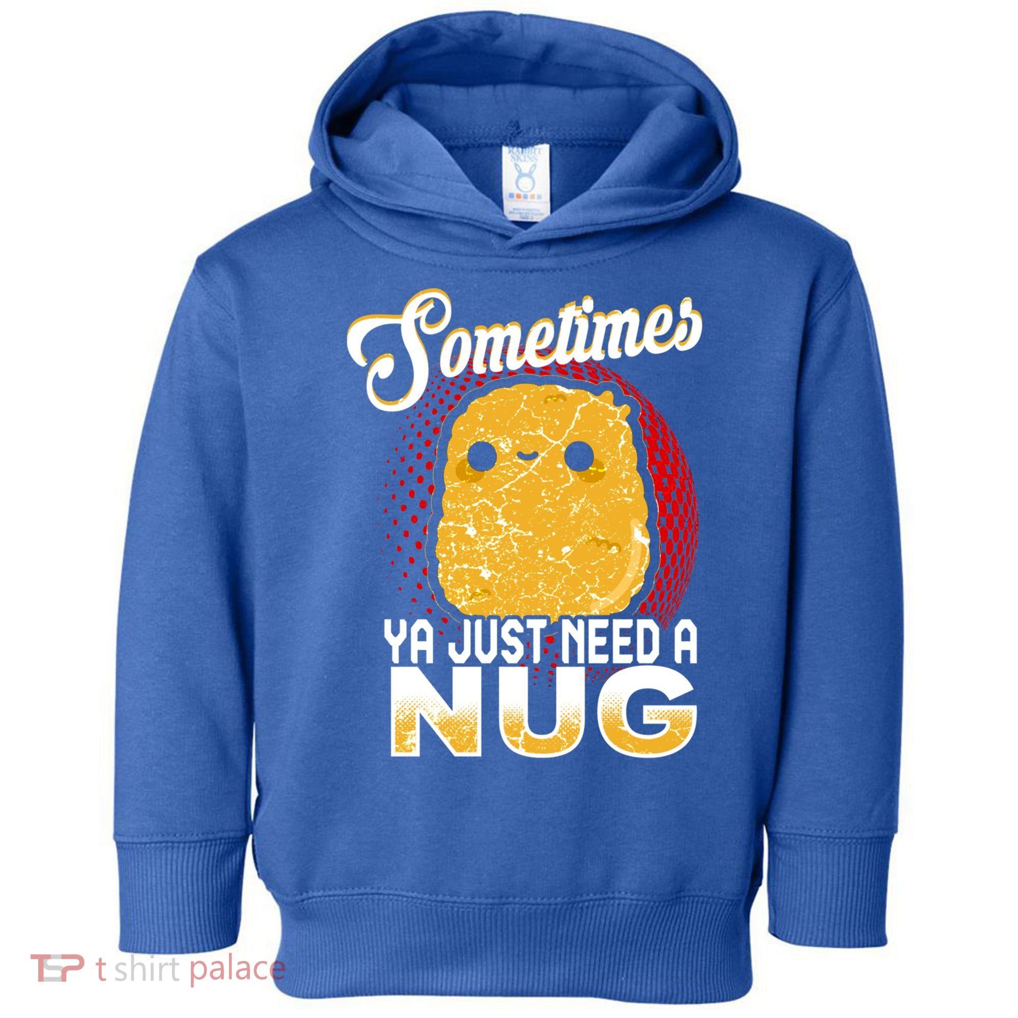 Funny Chicken Nugget Fast Food Cool Gift Toddler Hoodie