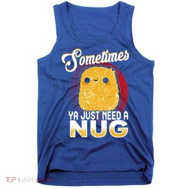 Funny Chicken Nugget Fast Food Cool Gift Tank Top