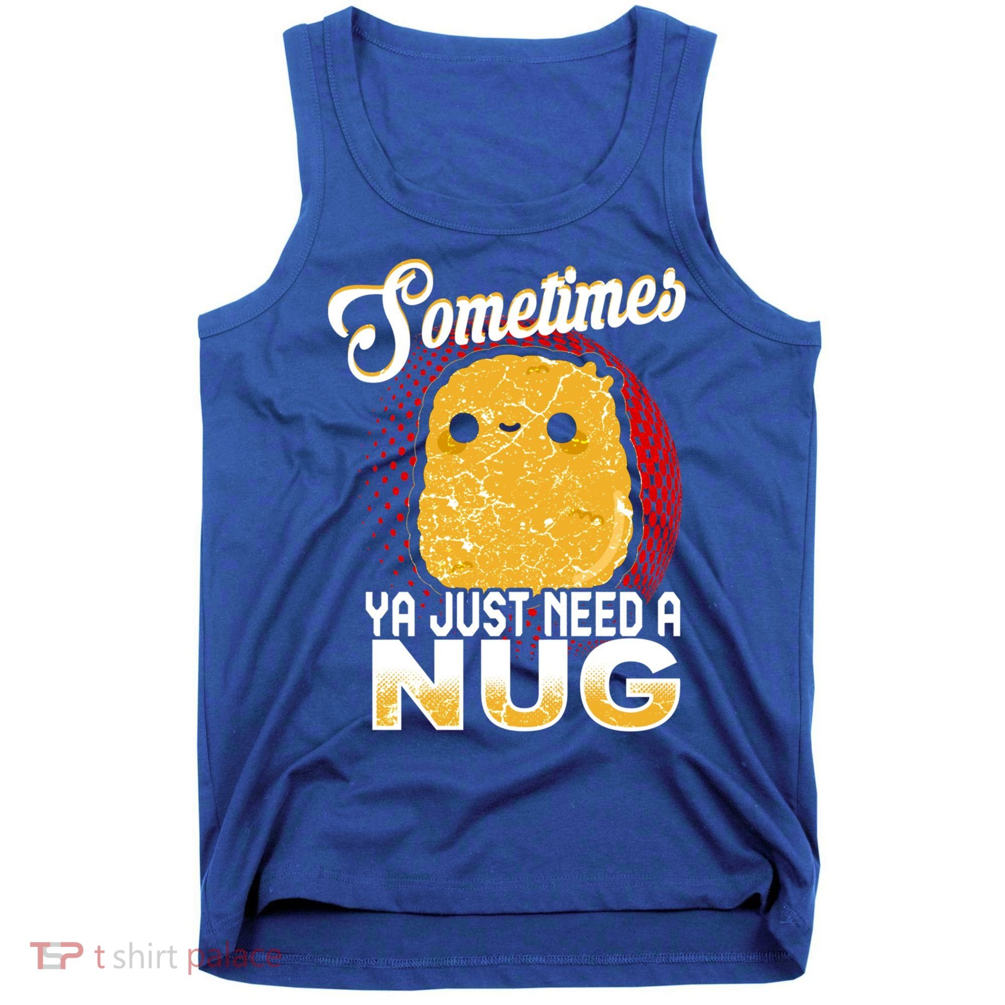 Funny Chicken Nugget Fast Food Cool Gift Tank Top
