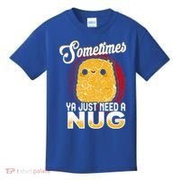 Funny Chicken Nugget Fast Food Cool Gift Kids T-Shirt thumb 0