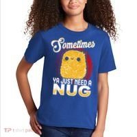 Funny Chicken Nugget Fast Food Cool Gift Kids T-Shirt thumb 2