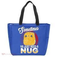 Funny Chicken Nugget Fast Food Cool Gift Tote Bag thumb 0