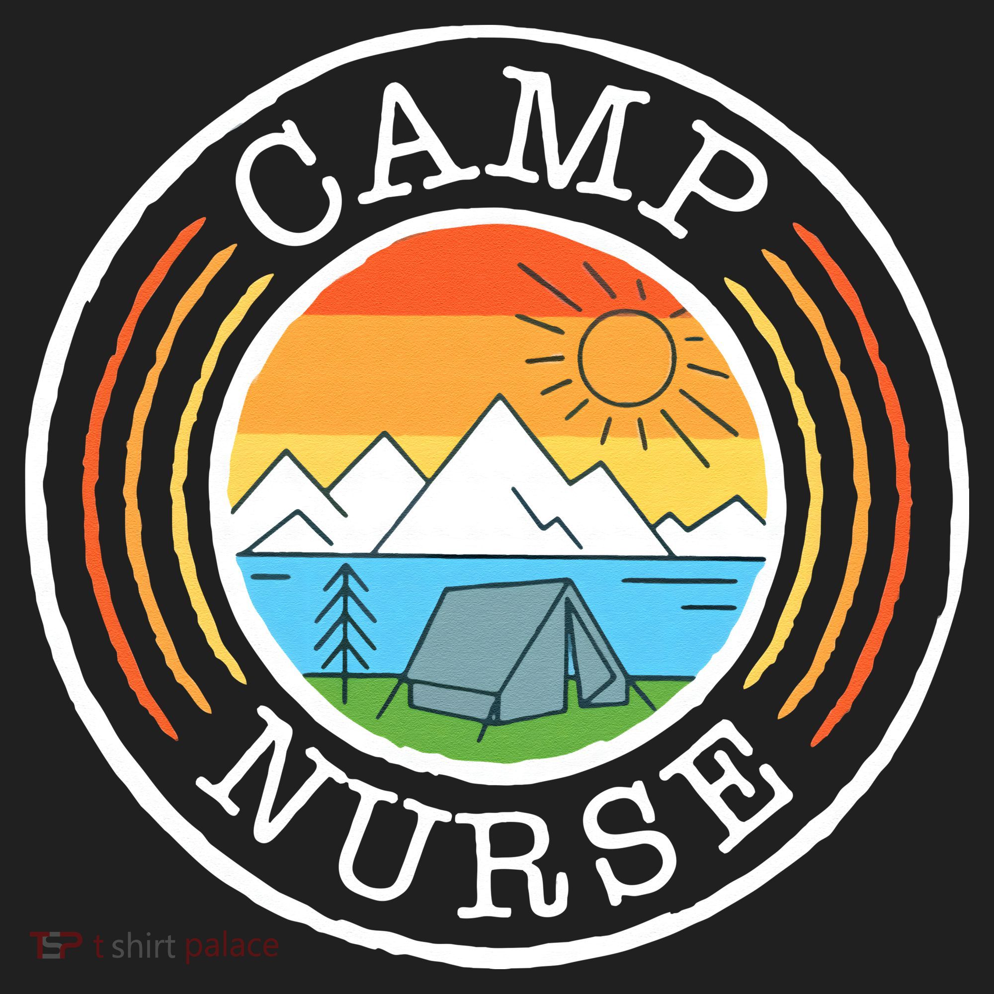 Funny Camp Nurses For Summer Camp Nurse Nursing Women's Sweatshirt