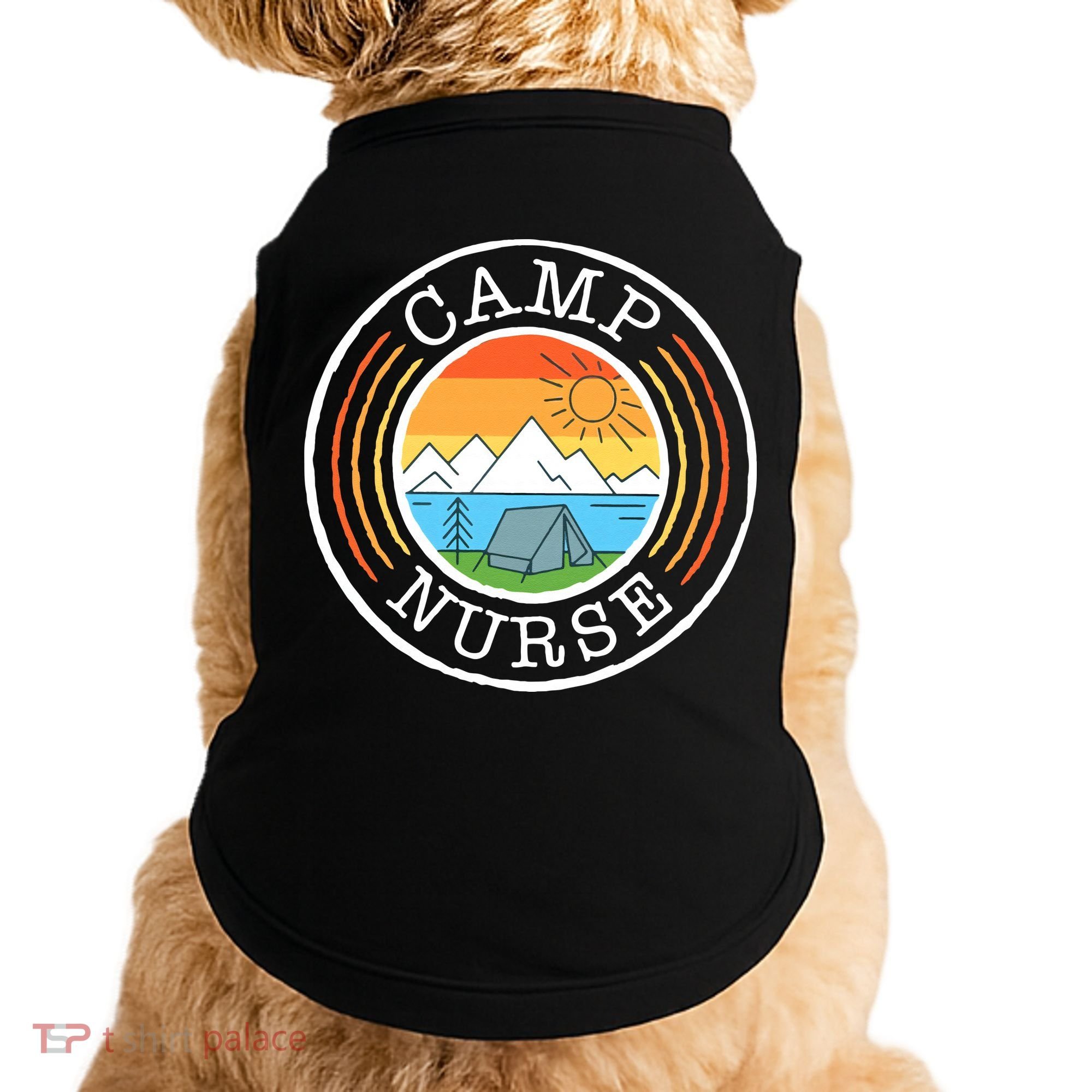 Funny Camp Nurses For Summer Camp Nurse Nursing Doggie Tank
