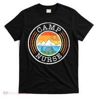 Funny Camp Nurses For Summer Camp Nurse Nursing T-Shirt thumb 0