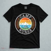 Funny Camp Nurses For Summer Camp Nurse Nursing T-Shirt thumb 5