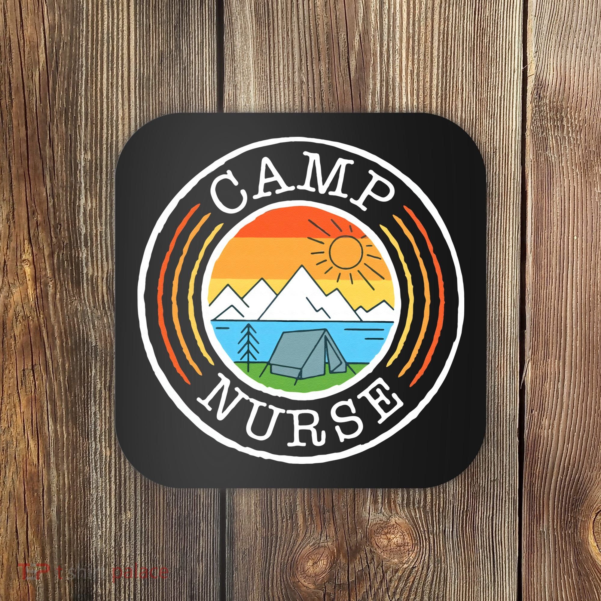 Funny Camp Nurses For Summer Camp Nurse Nursing Coaster