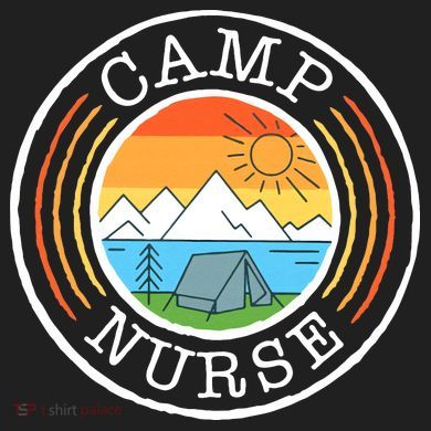 Funny Camp Nurses For Summer Camp Nurse Nursing District V.I.T. Heavyweight Hoodie