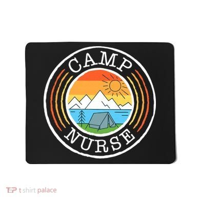 Funny Camp Nurses For Summer Camp Nurse Nursing Mousepad