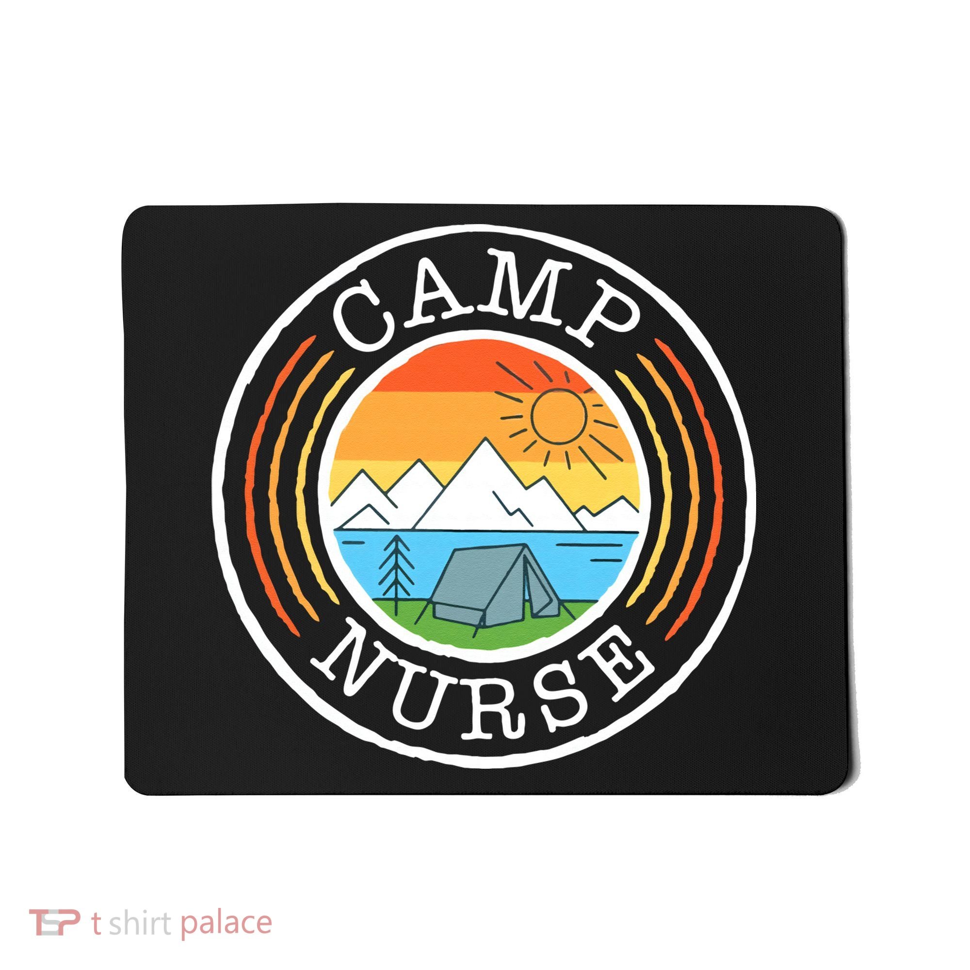 Funny Camp Nurses For Summer Camp Nurse Nursing Mousepad